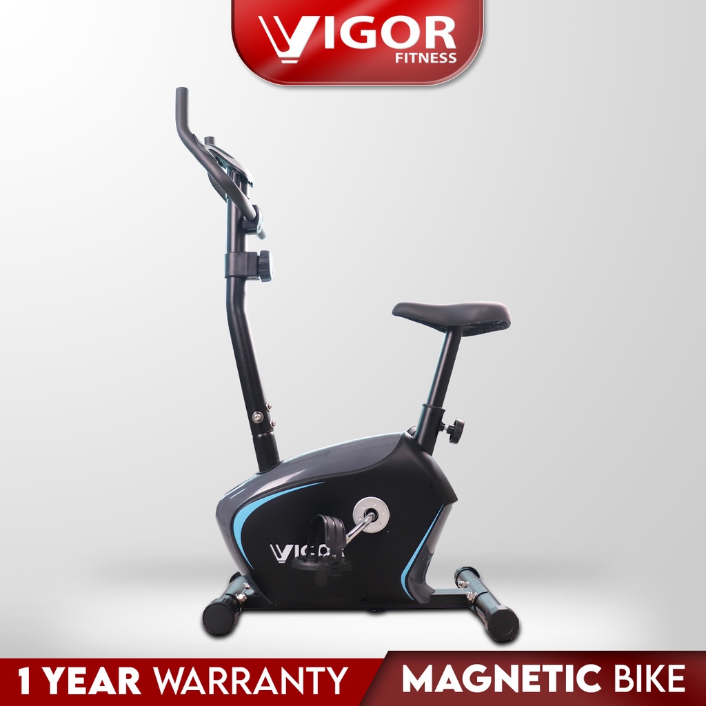 Vigor Fitness Magnetic Upright Bike Exercise Stationary Bike VF8304 ...