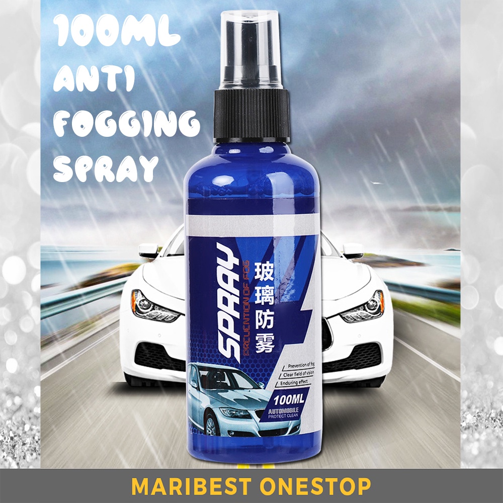 Anti-Fogging Agent Spray Car Defogger Automotive Window Glass Care 100ml