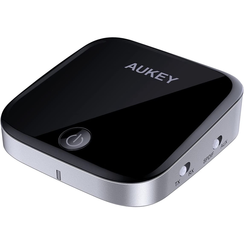 AUKEY Bluetooth Transmitter and Receiver with S/PDIF, 2-in-1 Wireless ...