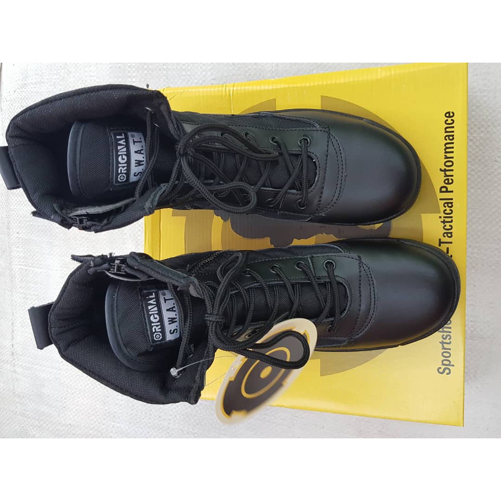 COMBAT SWAT Shoes Sport Army Tactical Boots With Side Zip Desert
