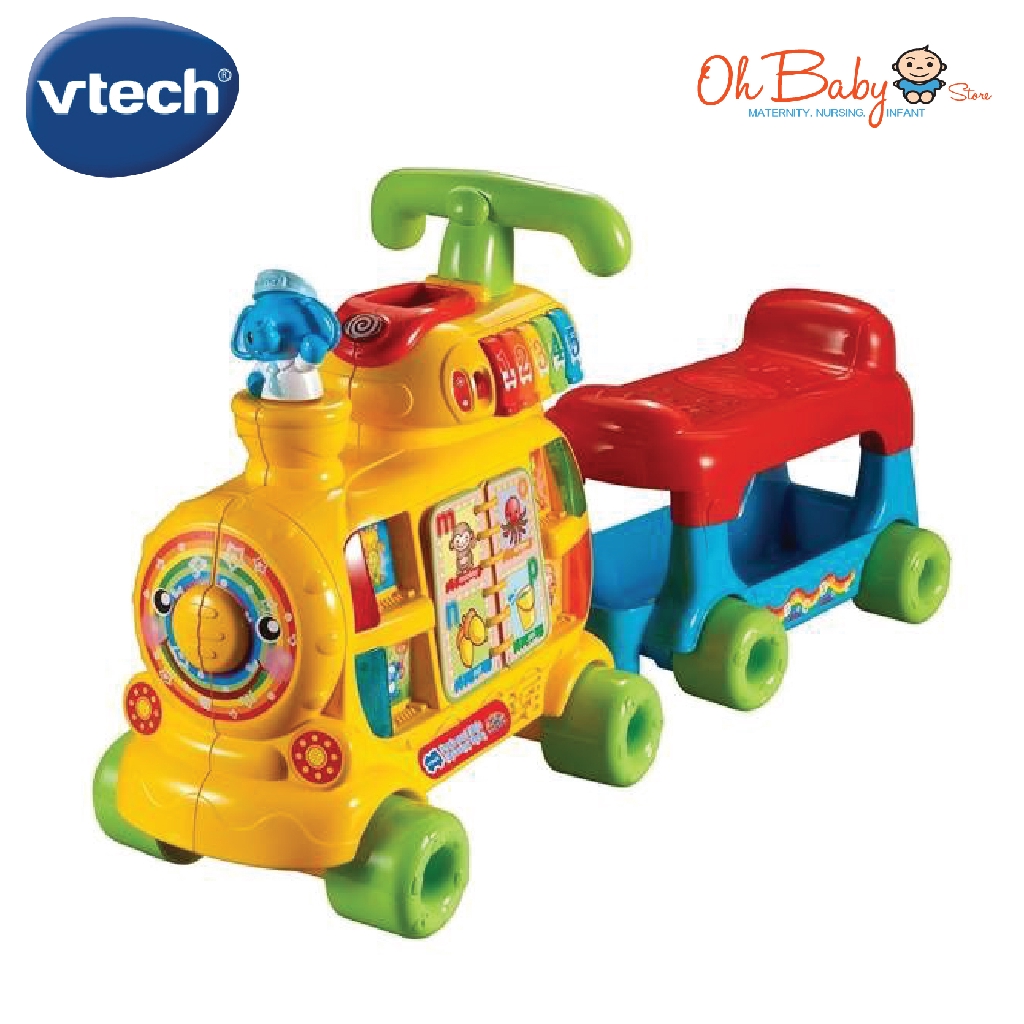 vtech baby push and ride alphabet train