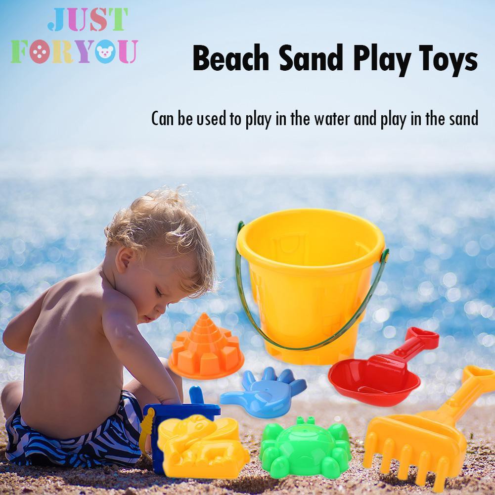 beach playing toys