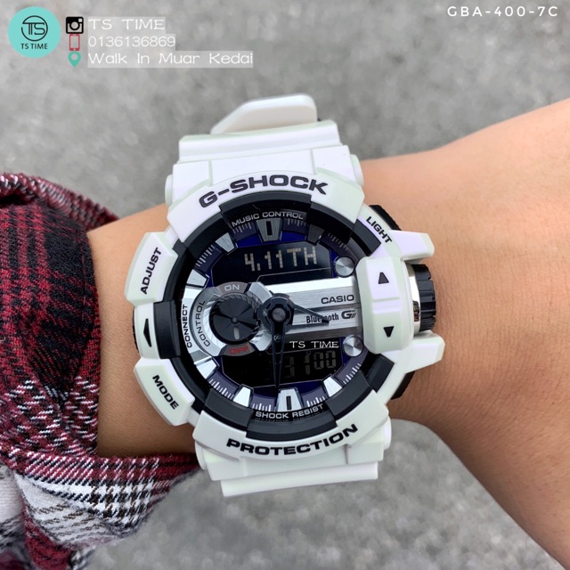 Casio G Shock Bluetooth G Mix Watches Gba 400 7c Shopee Malaysia