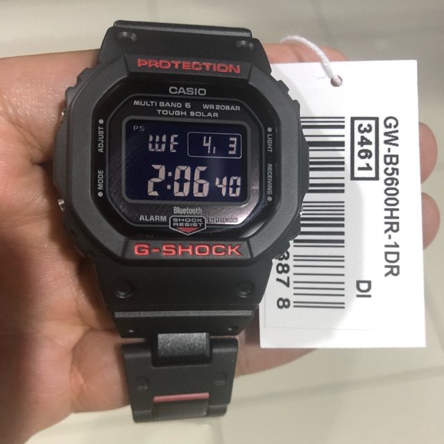 Casio G Shock Solar Tough Bluetooth Dual Color Gwb 5600hr Shopee Malaysia