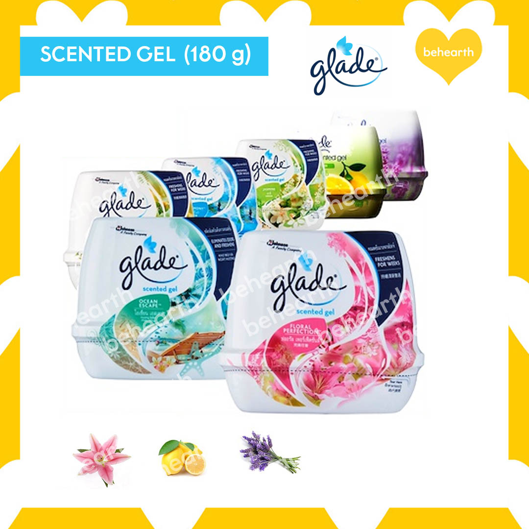 Glade Scented Gel Pewangi Rumah Bilik Sekolah Pejabat 180 Gram