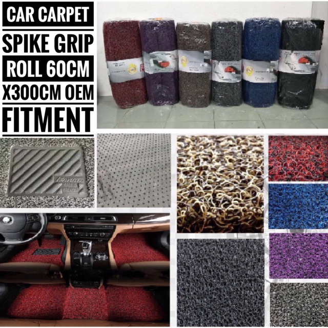 Car Karpet Car Carpet Car Coil Mat 12MM