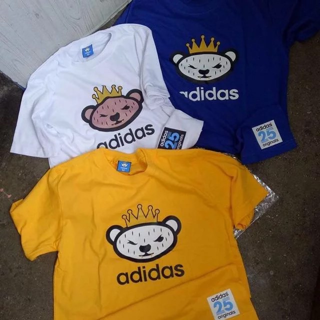 adidas cartoon t shirt