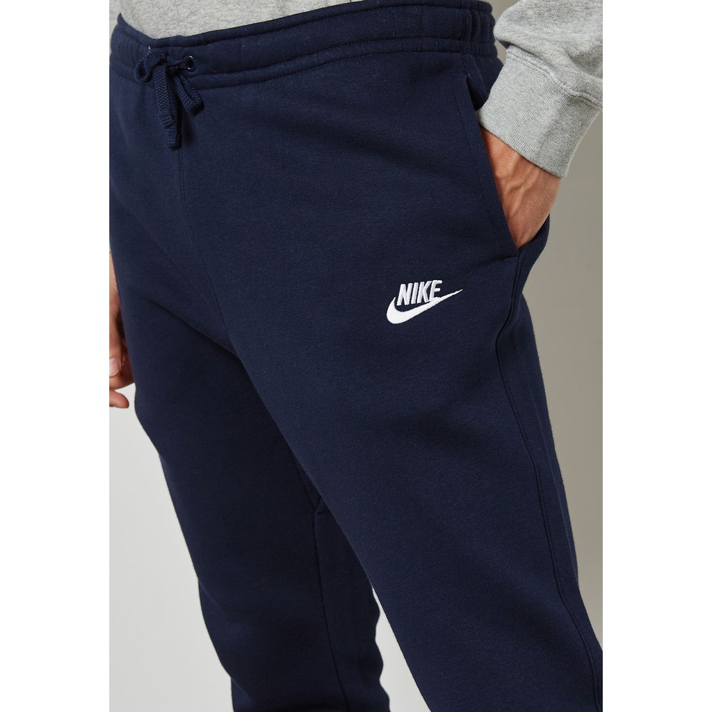 navy blue nike sweatpants