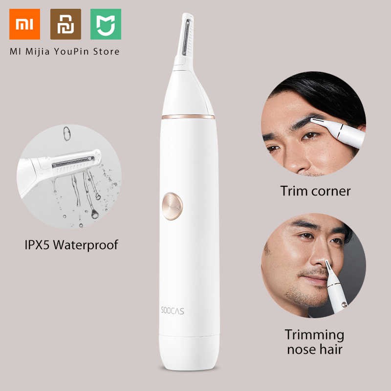 Xiaomi Mi Soocas Nose Hair Eyebrow Trimmer Shaver Portable Ipx5 N1