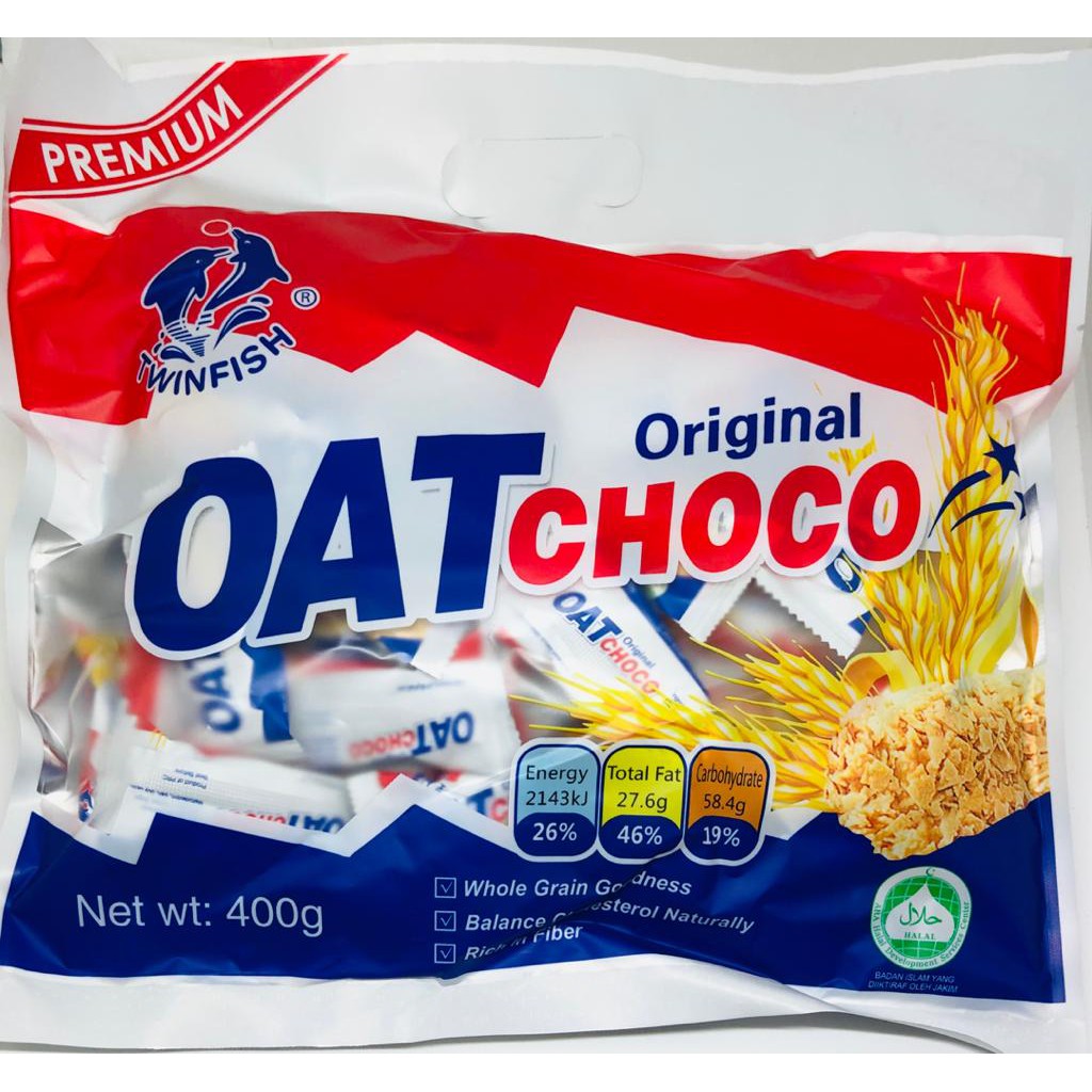 TWINFISH ORIGINAL OAT CHOCO 400GM Shopee Malaysia