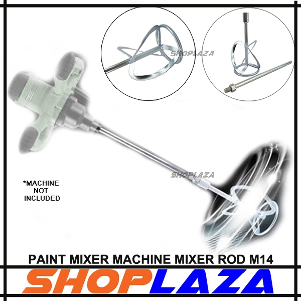 [ READY STOCK ] Paint Mixer Machine Mixer Rod M14 Mixer Paddle Paint