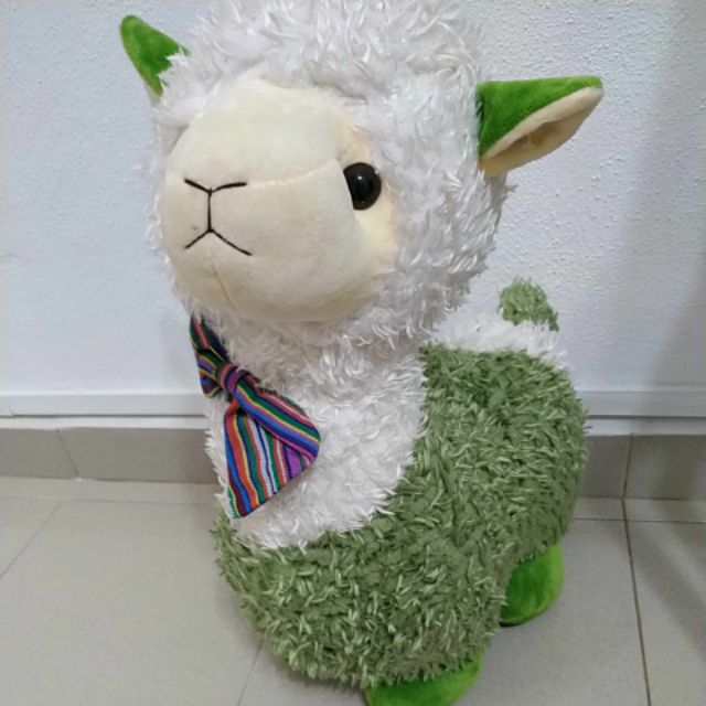 fluffy alpaca toy