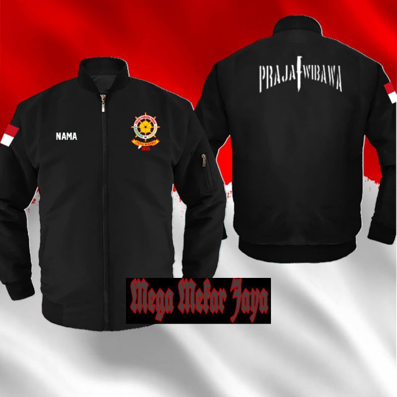 Original BOMBER Jacket / Sapol PP / Police Unit / Pampong / PRAJA ...