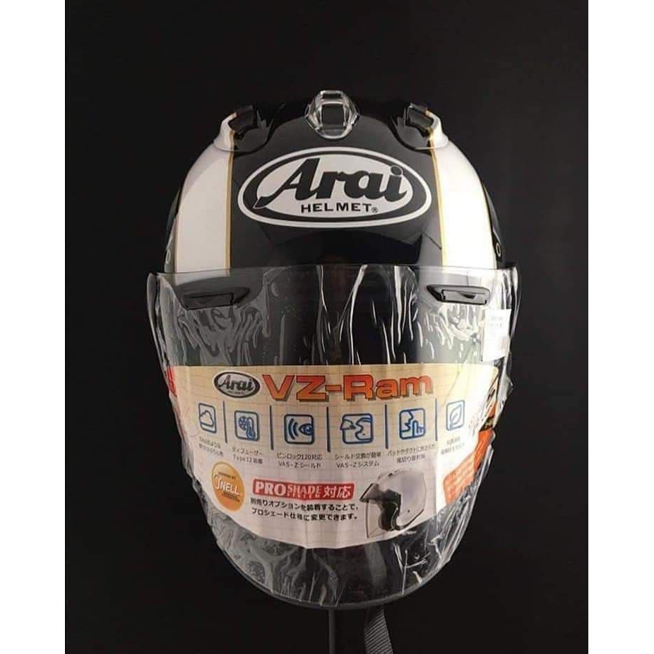Arai Vz Ram Crank Yamaha Black Nos Shopee Malaysia