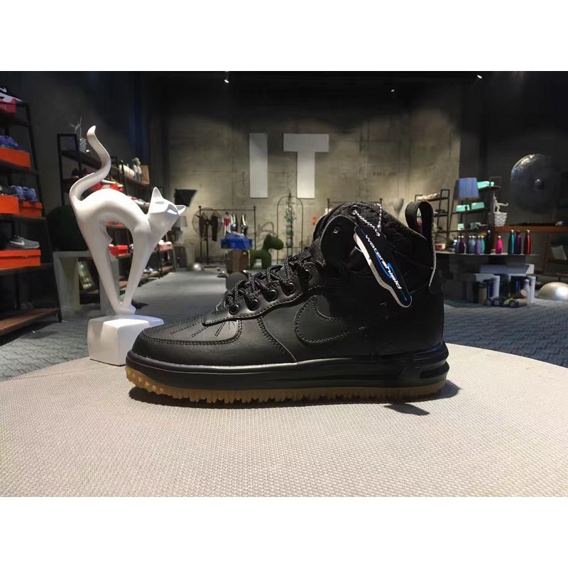 Nike lunar force 1 duckboot Men Shoes Women Sport Sneakers Black | Shopee  Malaysia