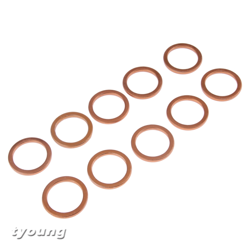 10pcs Exhaust Pipe Muffler Header Gasket Seal O Ring For Honda Cg125 125cc Shopee Malaysia