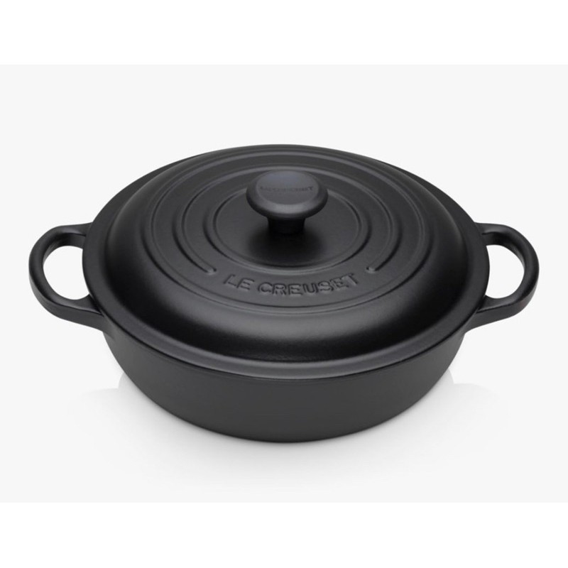 Le Creuset 22cm Marmite in Black | Shopee Malaysia