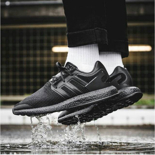 Adidas Y3 Pure Boost Zg Knit Triple Black Premium Quality Shopee Malaysia