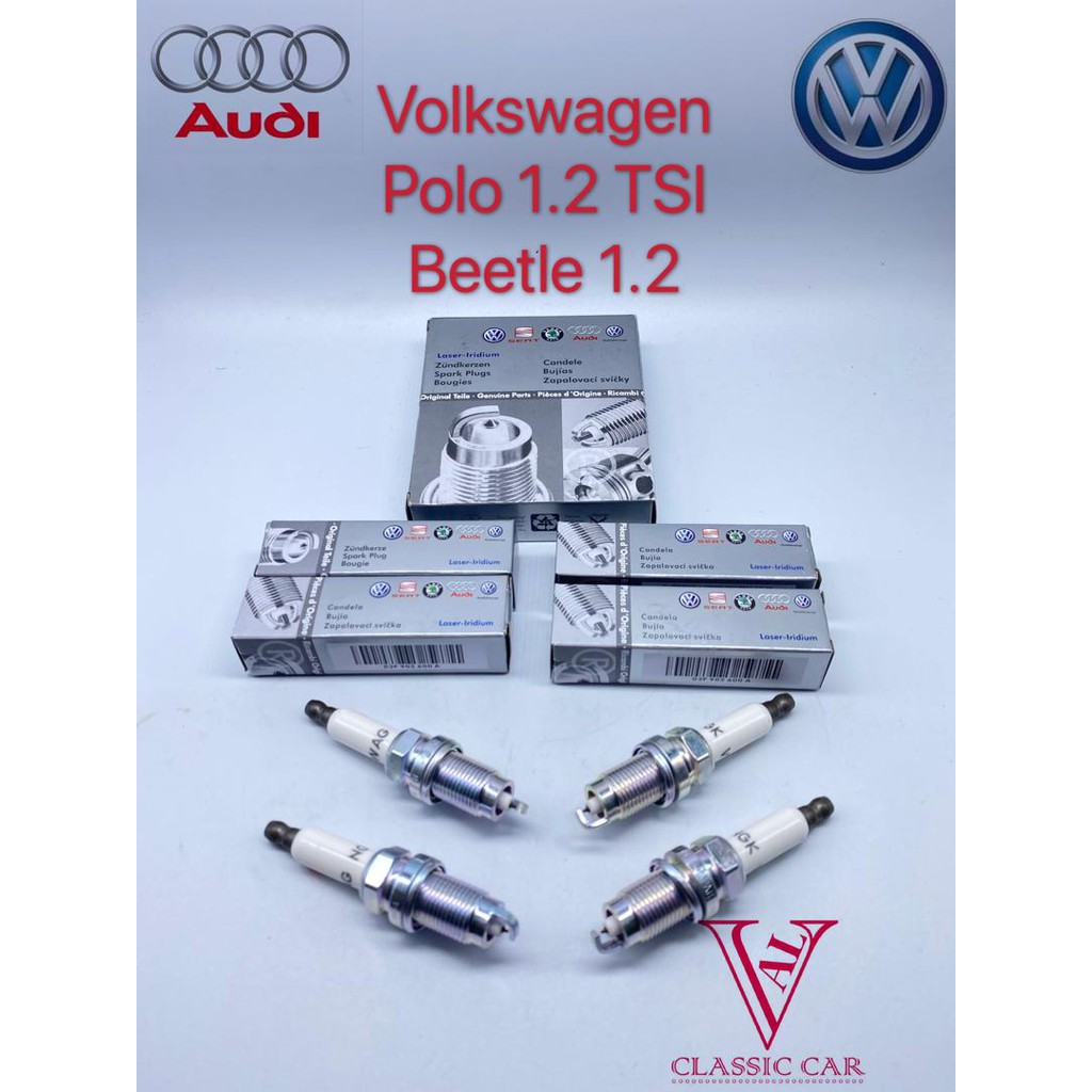 ( 100 ORIGINAL ) VOLKSWAGEN POLO 1.2 TSI BEELTE 1.2 SPARK PLUG ( 03F