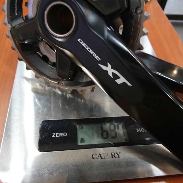 deore xt crankset weight