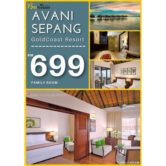 Avani Sepang Goldcoast Family Villa Ready E Voucher Shopee Malaysia