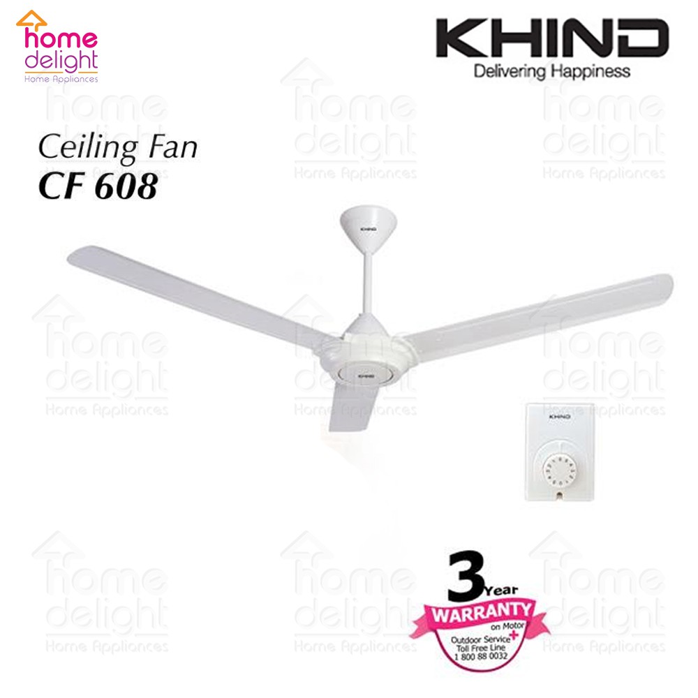 Khind Cf615 Cf615b Cf611 Isonic Ctf Cf60 Ceiling Fan 60