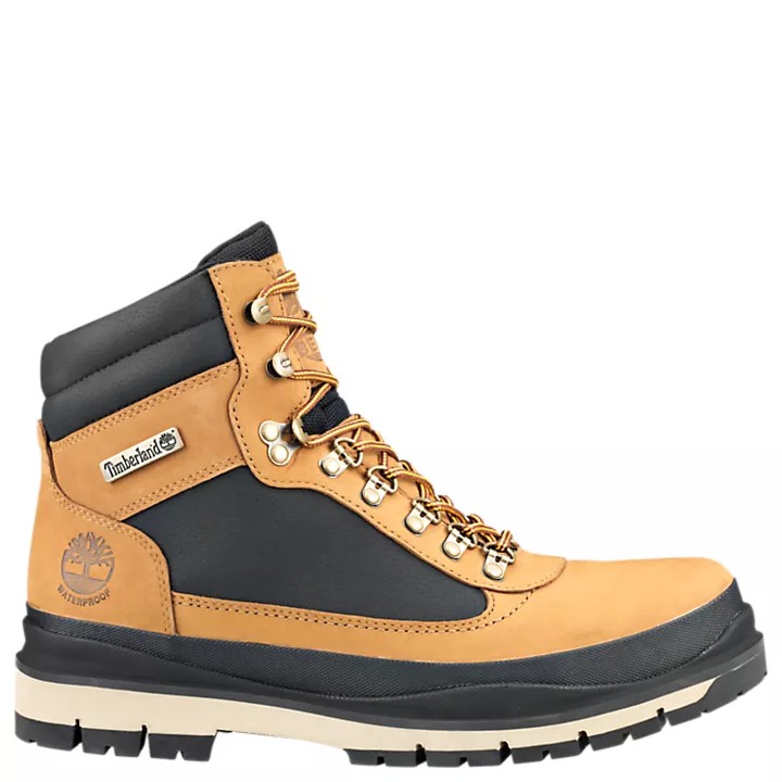 timberland field boots wheat