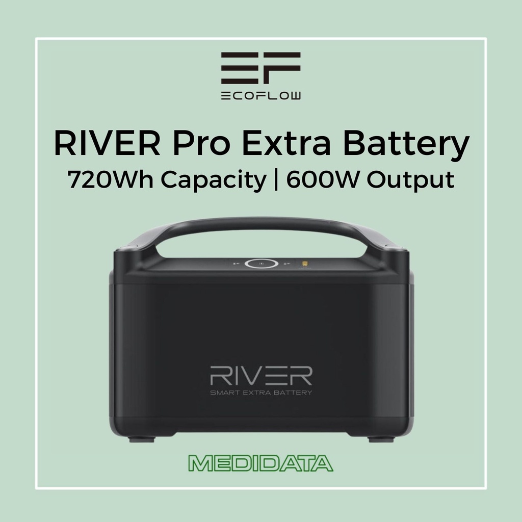 EcoFlow River Pro Extra Battery (720Wh) Shopee Malaysia