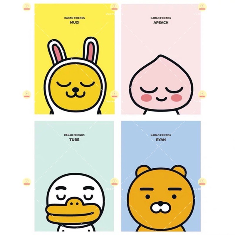 Kakao Ryan Friends A5 B5 Notebook 72 Pages 笔记簿子 Shopee Malaysia