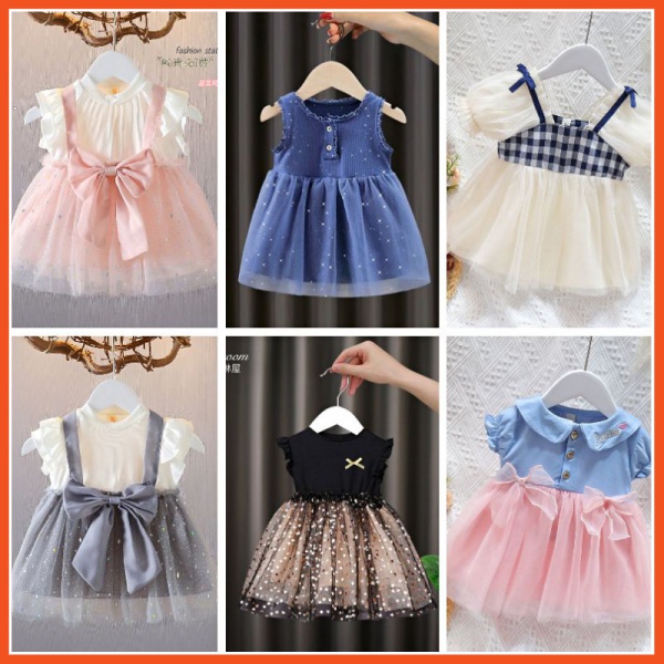 Summer Infant Toddler Baby Girl Dress Kids Dresses For Girls Sleeveless Child Clothes Princess Party Dress