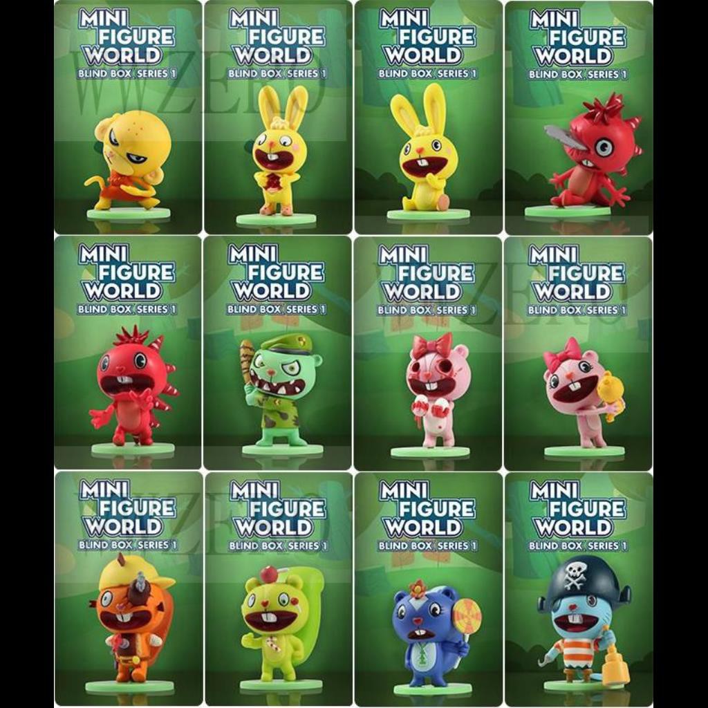 happy tree friends mini figure world