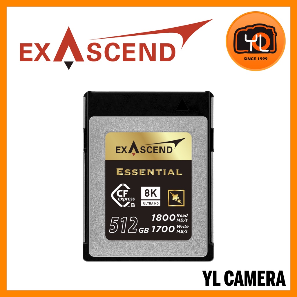 Exascend 512GB Essential CFexpress Card Type B Compact Flash Card