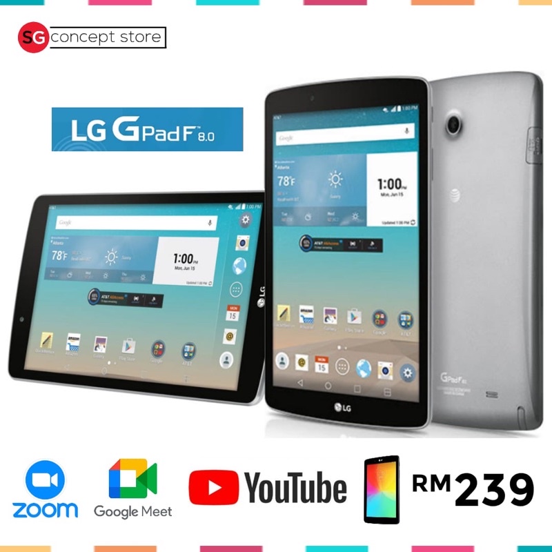 LG G PAD F 8.0 Android tablet KIDS TABLET 1GB ram 16 rom original