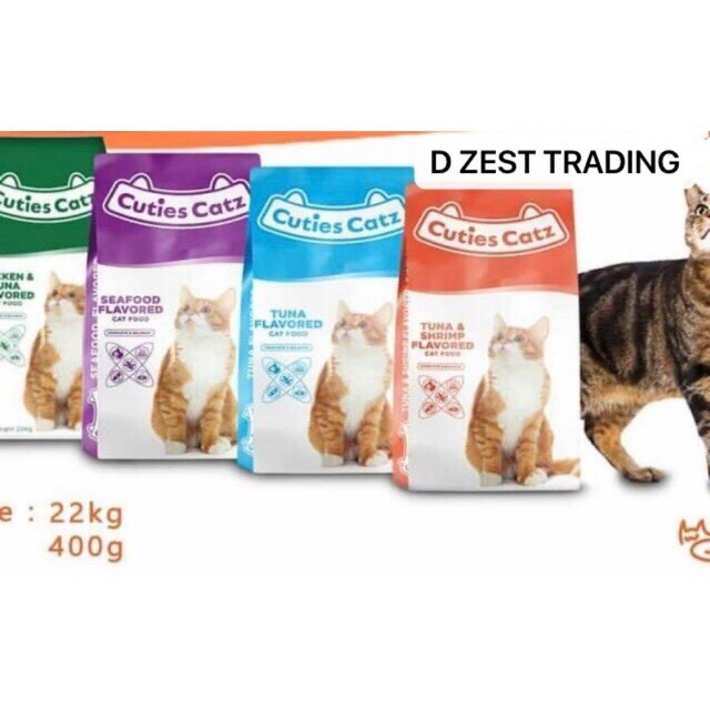 harga cuties catz food