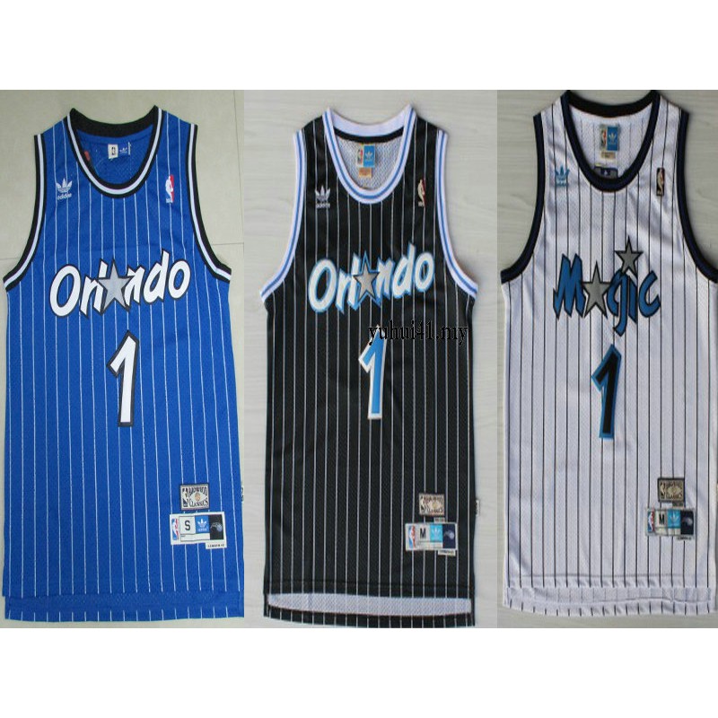 Tracy McGrady Orlando Magic Mitchell & Ness Big Tall Hardwood Classics Swingman Jersey - Black