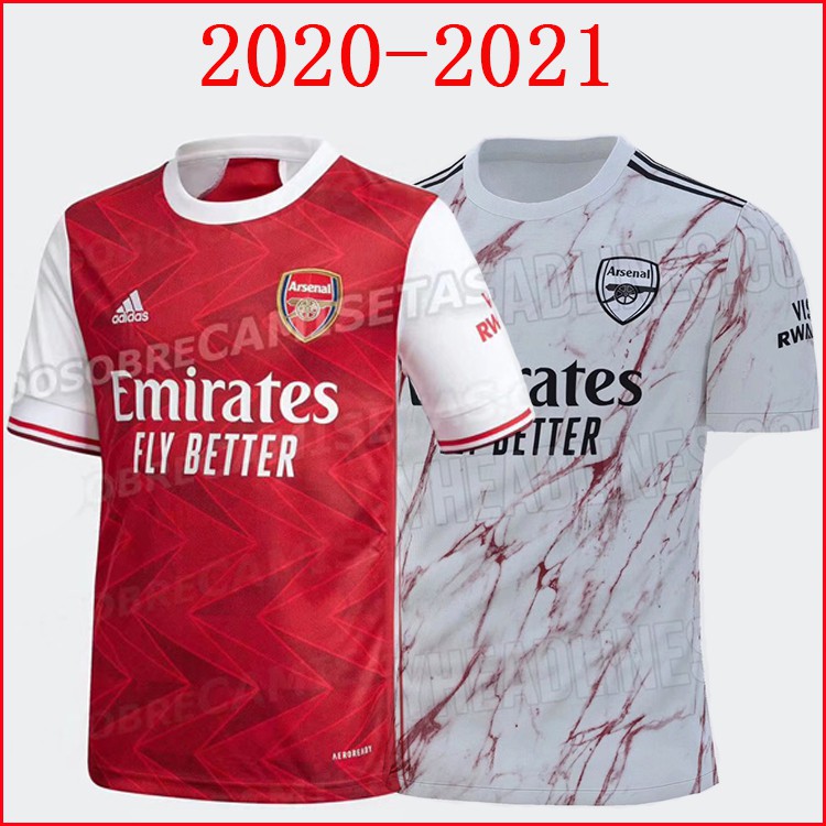 2020 2021 Newest Top Quality Arsenal Men Football Jersey Soccer Shirts Shopee Malaysia