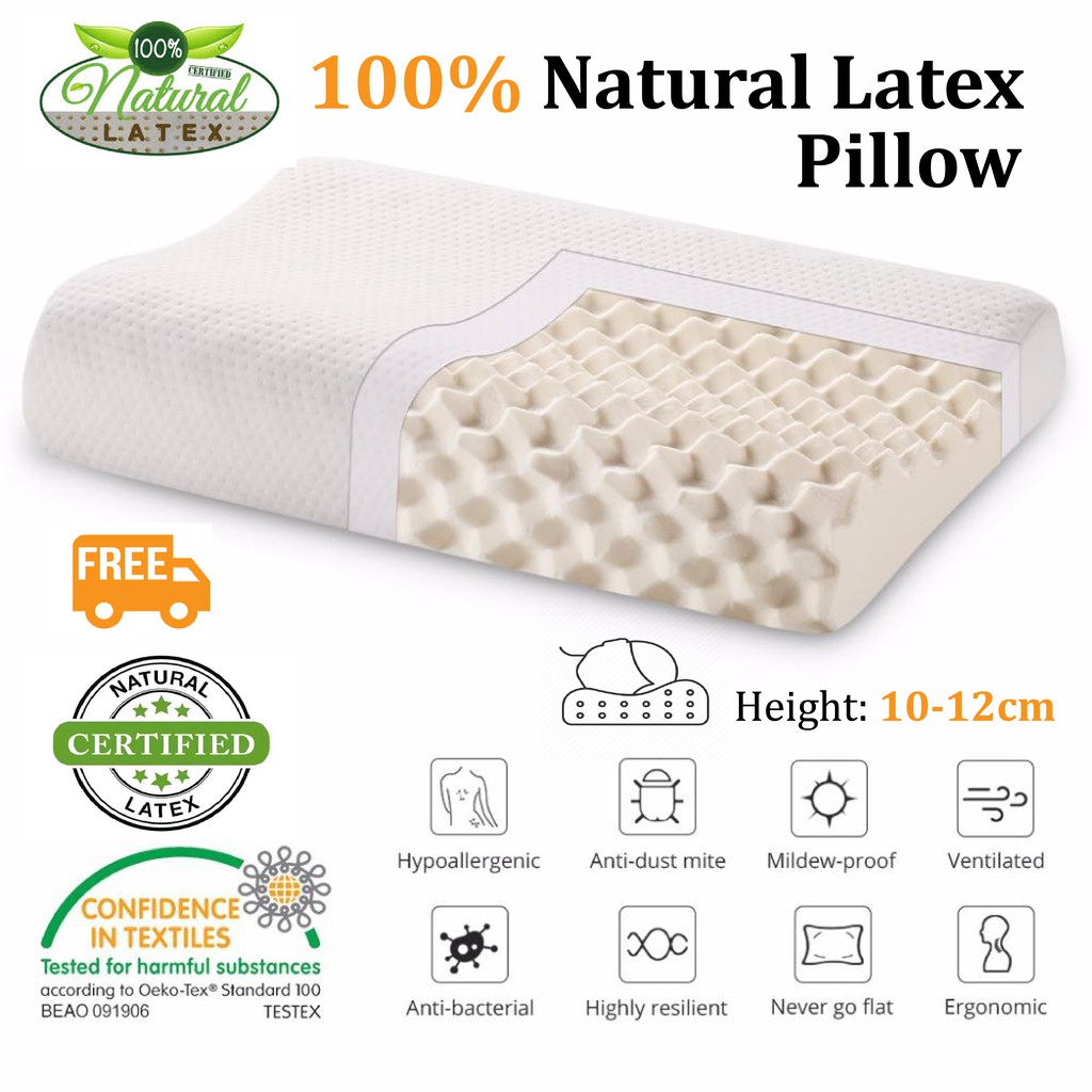 Factory Price 100% Natural Latex Pillow 