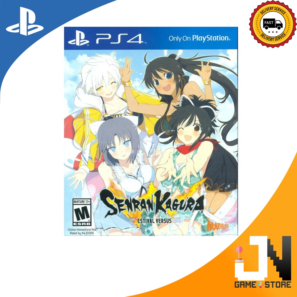 Ps4 Senran Kagura Estival Versus R3 English New Shopee Malaysia