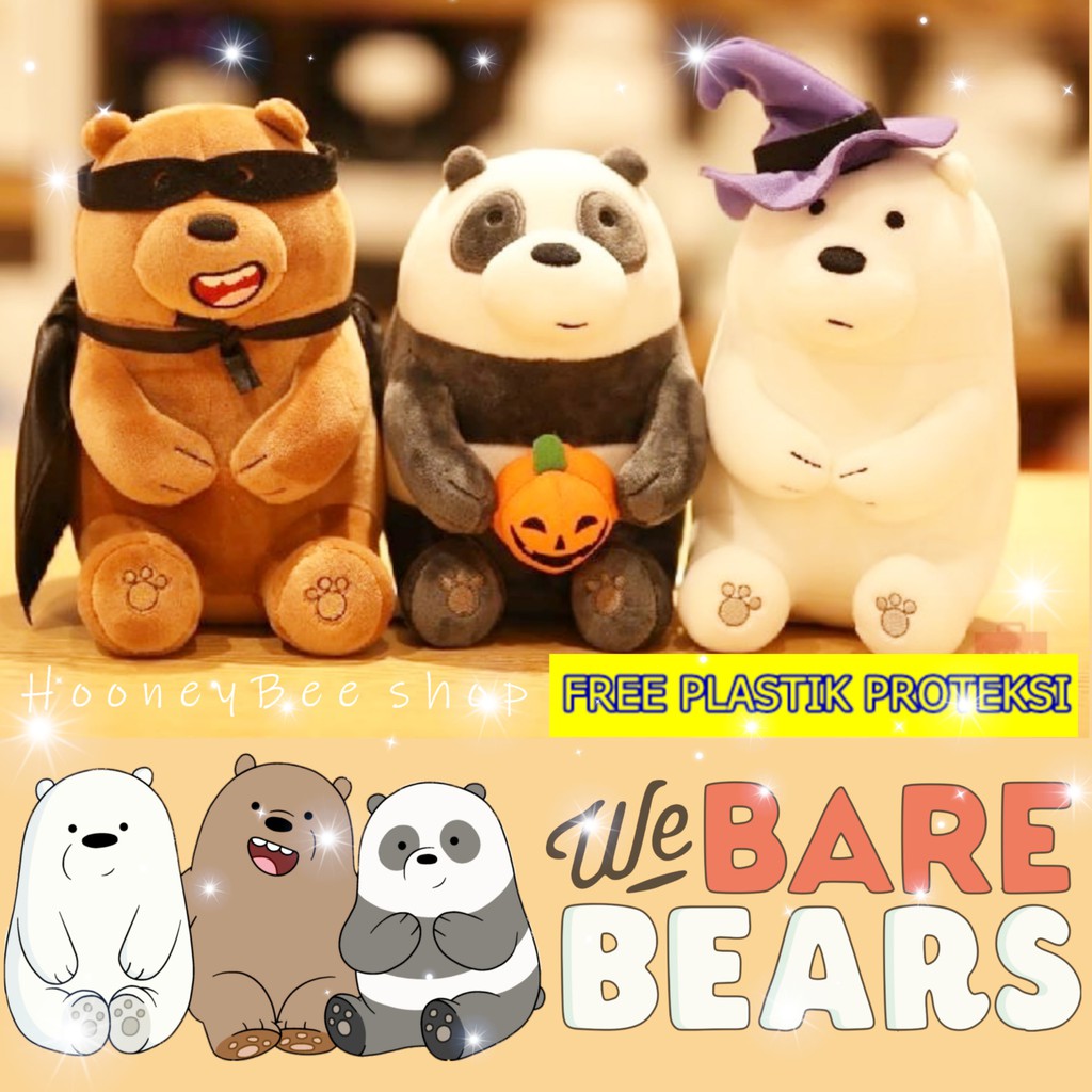 We bare bears Halloween small Ice bear 