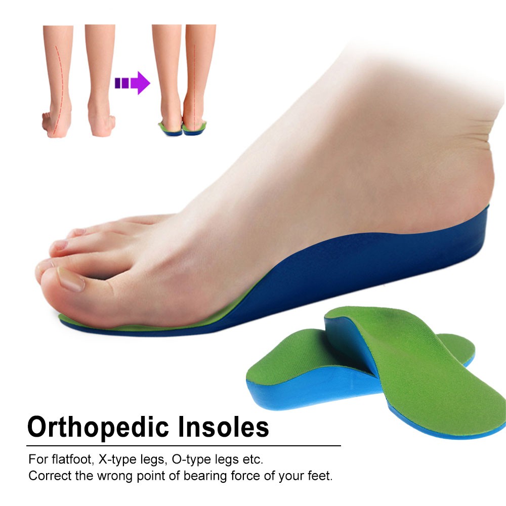 Orthopedic Insoles For Shoes Flat Foot Arch Support Orthotic Pads Correction F Shopee Malaysia