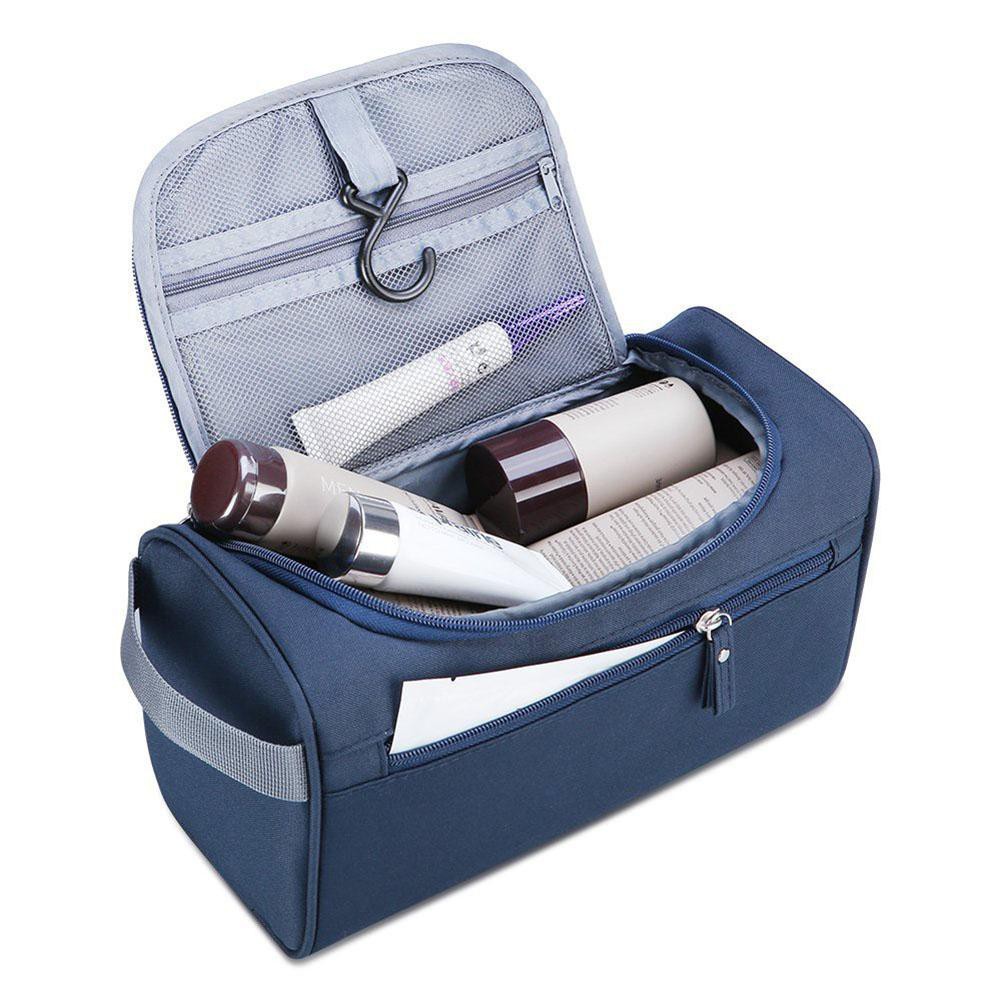 Hanging Travel Toiletry Bag Waterproof Shower Bag with Hook and Handle
