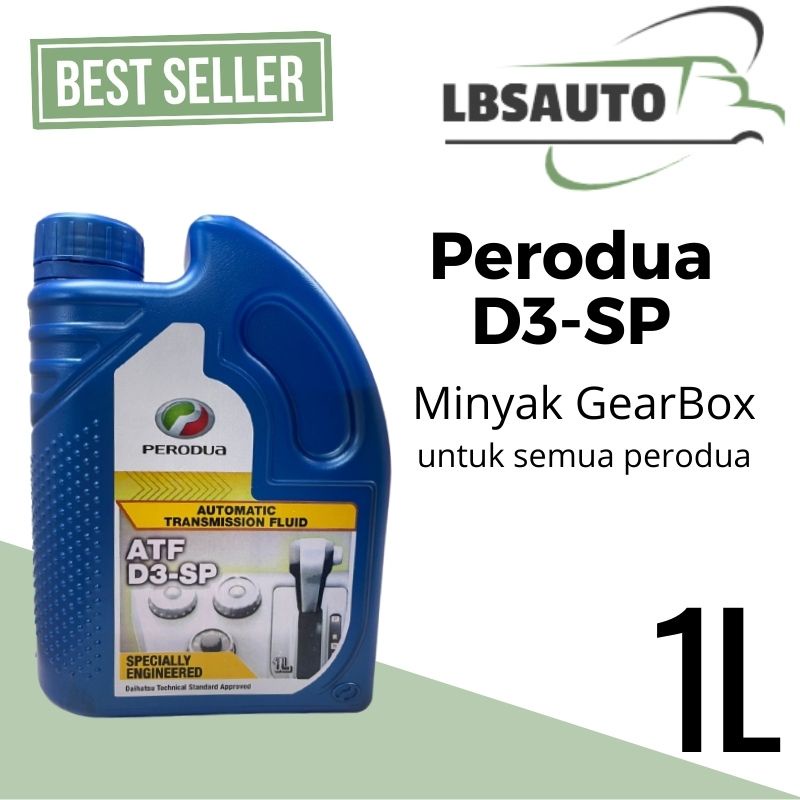 Perodua ATF D3 1Liter Minyak GearBox Auto Transmission Fluid For Myvi