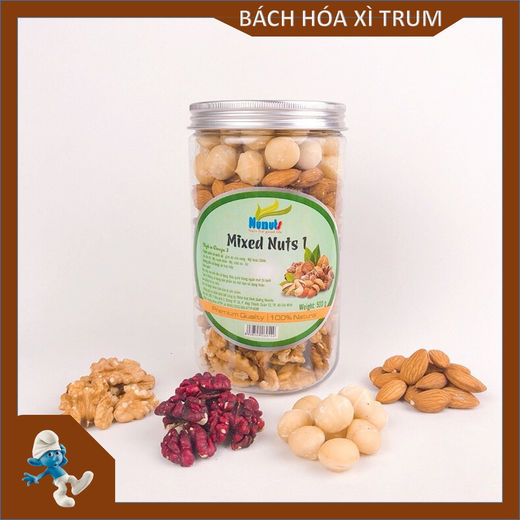 M1 Mix 4 peeled, readytoeat nutritional nuts (cooked macca nuts