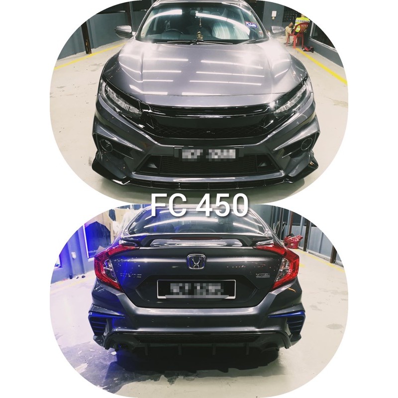 Honda Civic Fc 450 Yofer Bumper Bodykit Material Pp 5 0