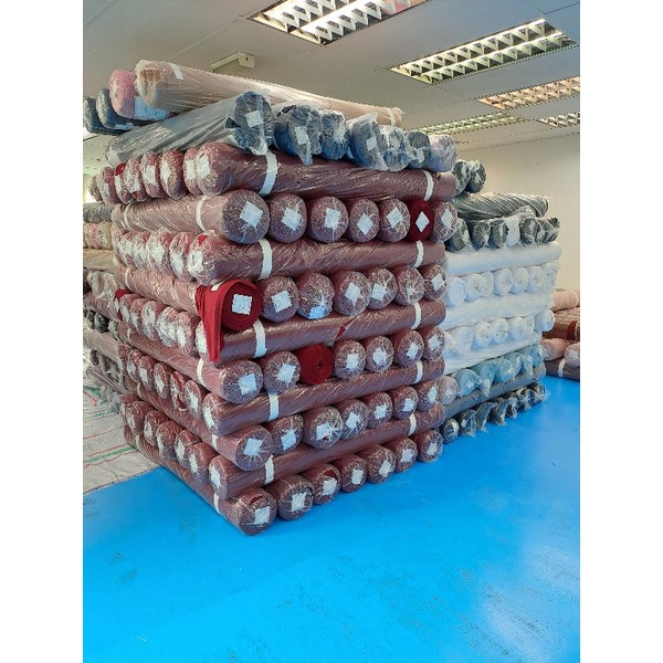 Kain Moss Crepe Plain 0.5 Meter (Ironless) -Bidang 60 inci