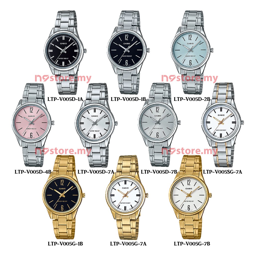 casio gold color watch