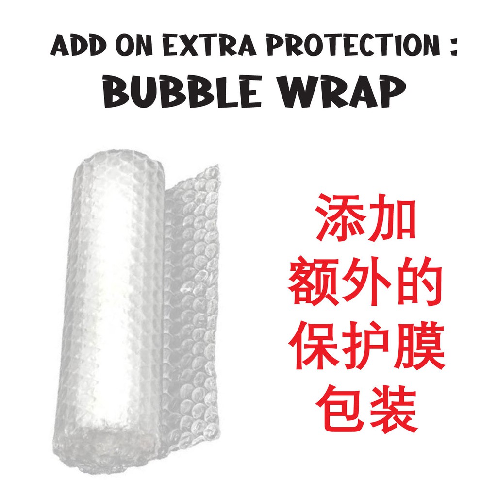 [ LM ] Extra Protection Bubble Wrap / Box Packaging [ Double