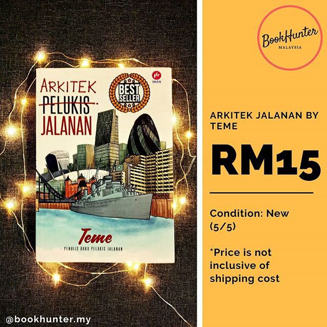 Arkitek Jalanan By Teme Abdullah (NEW) | Shopee Malaysia