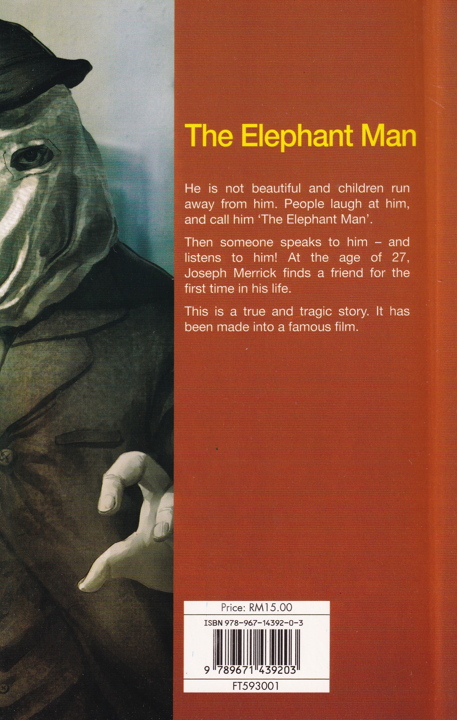 Textbook Literature The Elephant Man Form 3 Shopee Malaysia
