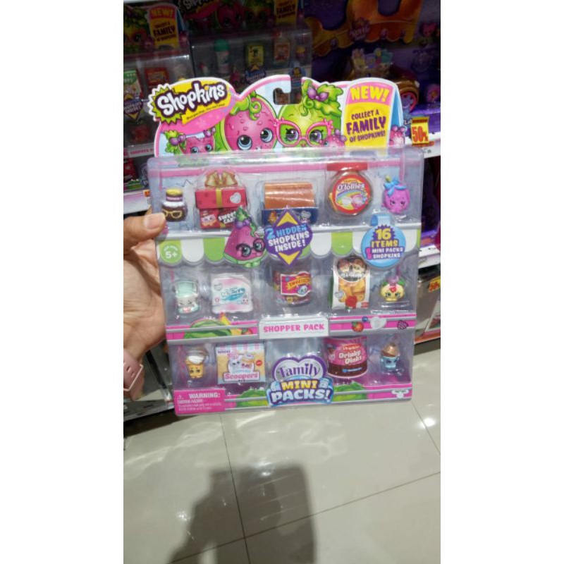 Shopkins Original Family Mini Packs Shopee Malaysia